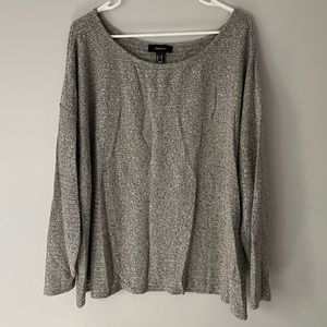 Forever 21 Grey Top